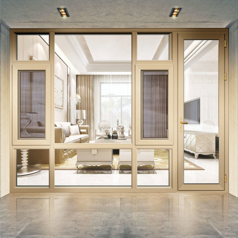 Aluminum doors and windows